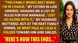 My Father-In-Law Ruled My Husband's Family Through Fear — Until I Shut Him Down at a Family Dinner…