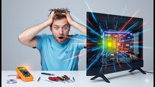 Телевизор Philips НЕ ВКЛЮЧАЕТСЯ? СЕКРЕТ ПОДСВЕТКИ, КОТОРЫЙ СПАСЁТ ВАШ ТЕЛЕВИЗОР! (Ремонт за 5 минут)