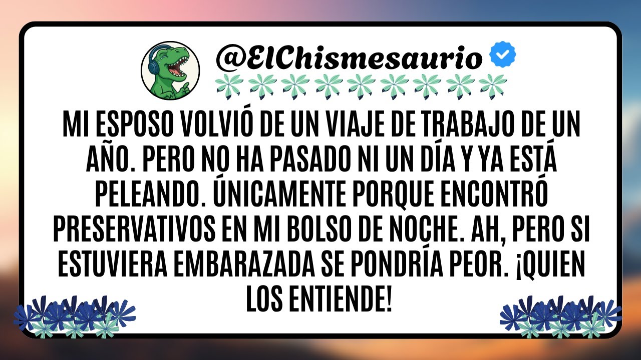 Mi esposo volvió de un viaje de trabajo de un año. Pero no ha pasado ni un día y ya está peleando.
