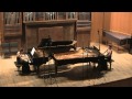 Brahms Waltzes for two pianos, op.39 - Anastasia Gromoglasova & Lubov Gromoglasova