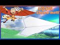 😉✈️👍 Cum să faci un avion de hârtie ușor care zboară mult 😉✈️👍