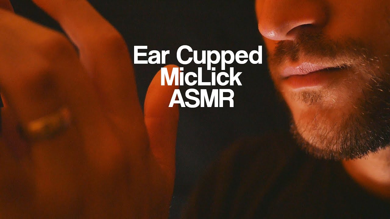 MicLick in the palms of my hands ASMR