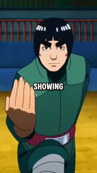 Why might guy never healed his leg after fighting Madara!!