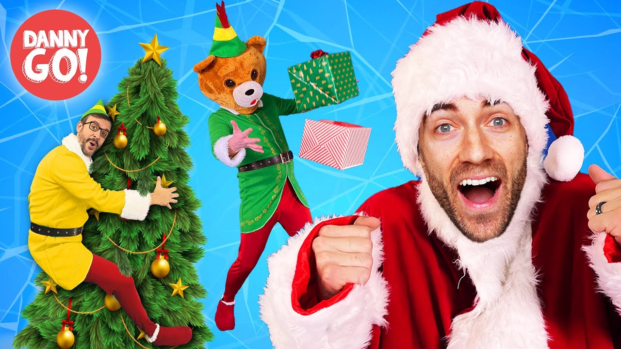 Santa Freeze Dance   Danny Go Christmas Songs for Kids
