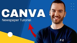 Canva Newspaper Tutorial 2024 (How To Make A News Article In Canva)
