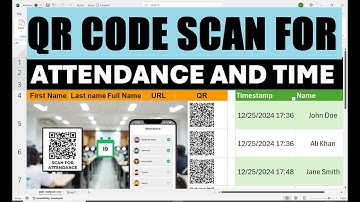How To Make QR Code Attendance System: Export Google Form Data to Excel | Step-by-Step Guide