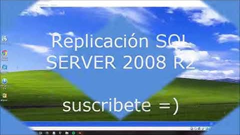 Replicación BD Streaming SQL Server 2008 R2