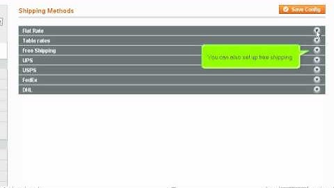 How to configure shipping settings and methods in Magento Commerce - Magneto Tutorial