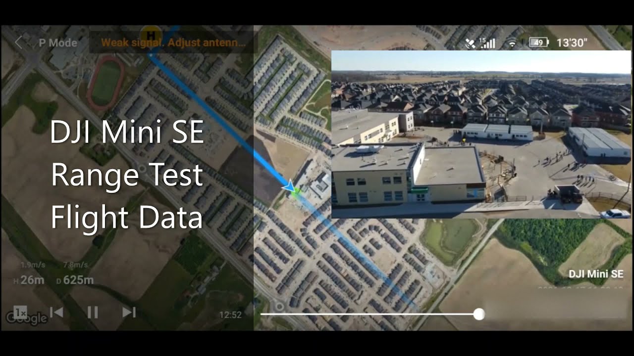 DJI Mini SE Range Test (Near disaster Flight Data/What really happened
