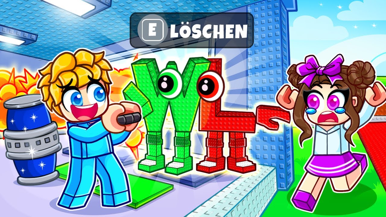 Ich benutze den neuen LÖSCH HAMMER um Brainrots von meinen Freunden zu löschen!