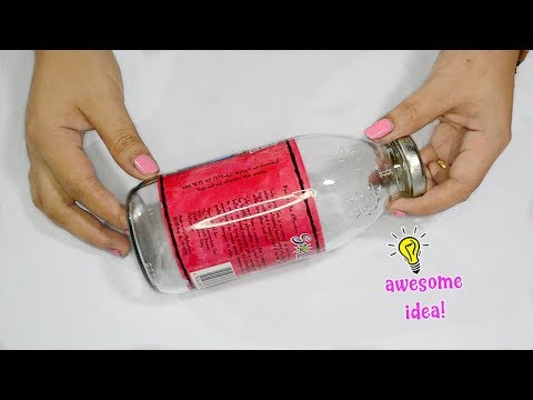 wow!-amazing-glass-bottle-idea!-how-to-recycle-glass-jar|-best-reuse-idea