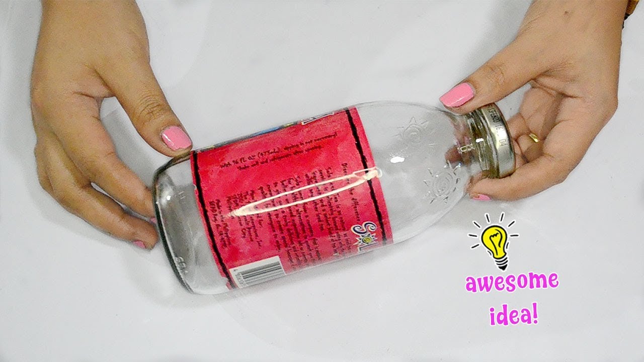 WOW! AMAZING GLASS BOTTLE IDEA! how to recycle glass jar best reuse