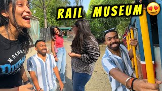 Rail Museum Mein Hungama Kar Diya 😂❤️ | Vibhu Varshney