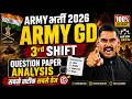 Army GD 01 June Solutions 2026 | Army GD 3rd Shift Paper Analysis | Expected Cut Off 2026