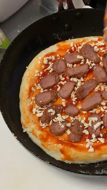 My first pizza.#pizzatime