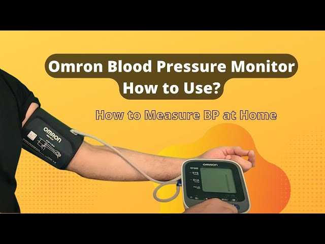 Telehealth tutorial: How to use your Omron blood pressure monitor 