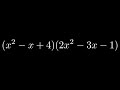 How to Multiple a Trinomial times a Trinomial