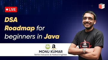 DSA roadmap for beginners in Java | By Monu Kumar