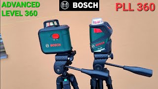 Линейный лазерный зеленый против красного? Bosch Advancedlevel 360 лучше, чем Bosch PLL 360?