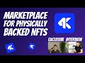 MARKETPLACE FOR PHYSICALLY BACKED NFTS // 4K CEO INTERVIEW WITH RICHARD LI