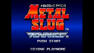 【GBA】メタルスラッグアドバンス【エンディングまで】