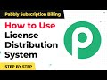 How to use license distribution system in pabbly subscription billing