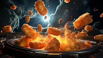 Goner Nuggets in Space - Ai Generated Commercial