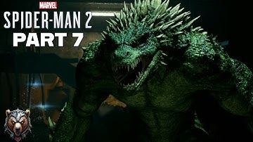SPIDER-MAN 2 PS5 Walkthrough Gameplay PART 7 - FIGHTING LIZARD