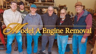Ford Model A Engine Removal. Old 96 Model A Ford Club of South Carolina