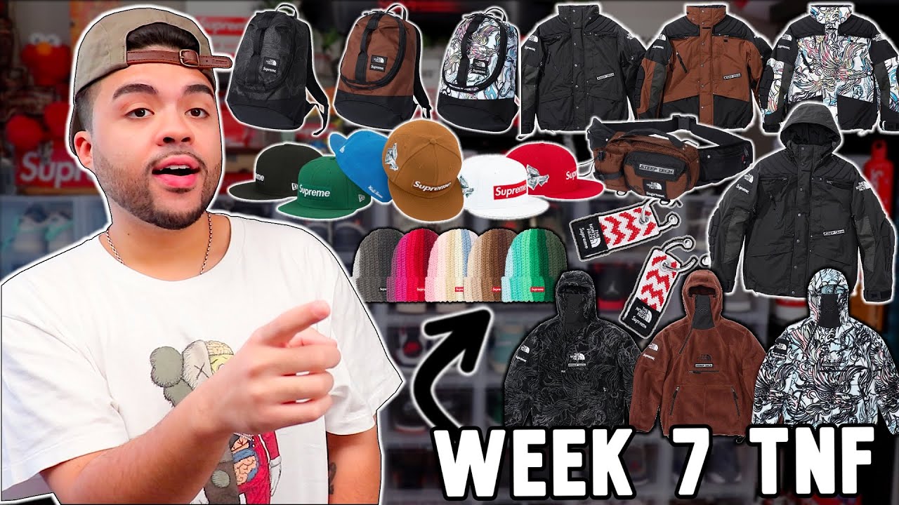 Will Supreme FW22 Week 7 TNF RESELL?! North Face, Box Logo Fitted DROPLIST