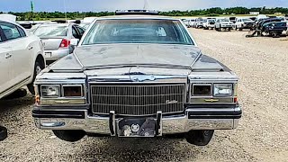 1984 Cadillac Fleetwood Brougham Junkyard Find