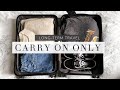 Carry On Only Packing For Long-Term Travel (1+ Month) in a Cooler Climate | Minimalist Packing Guide