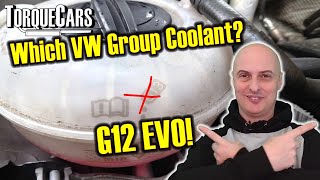 Latest VW Coolant Spec Is G12 EVO Suitable For Pretty Much Every VW Engine.