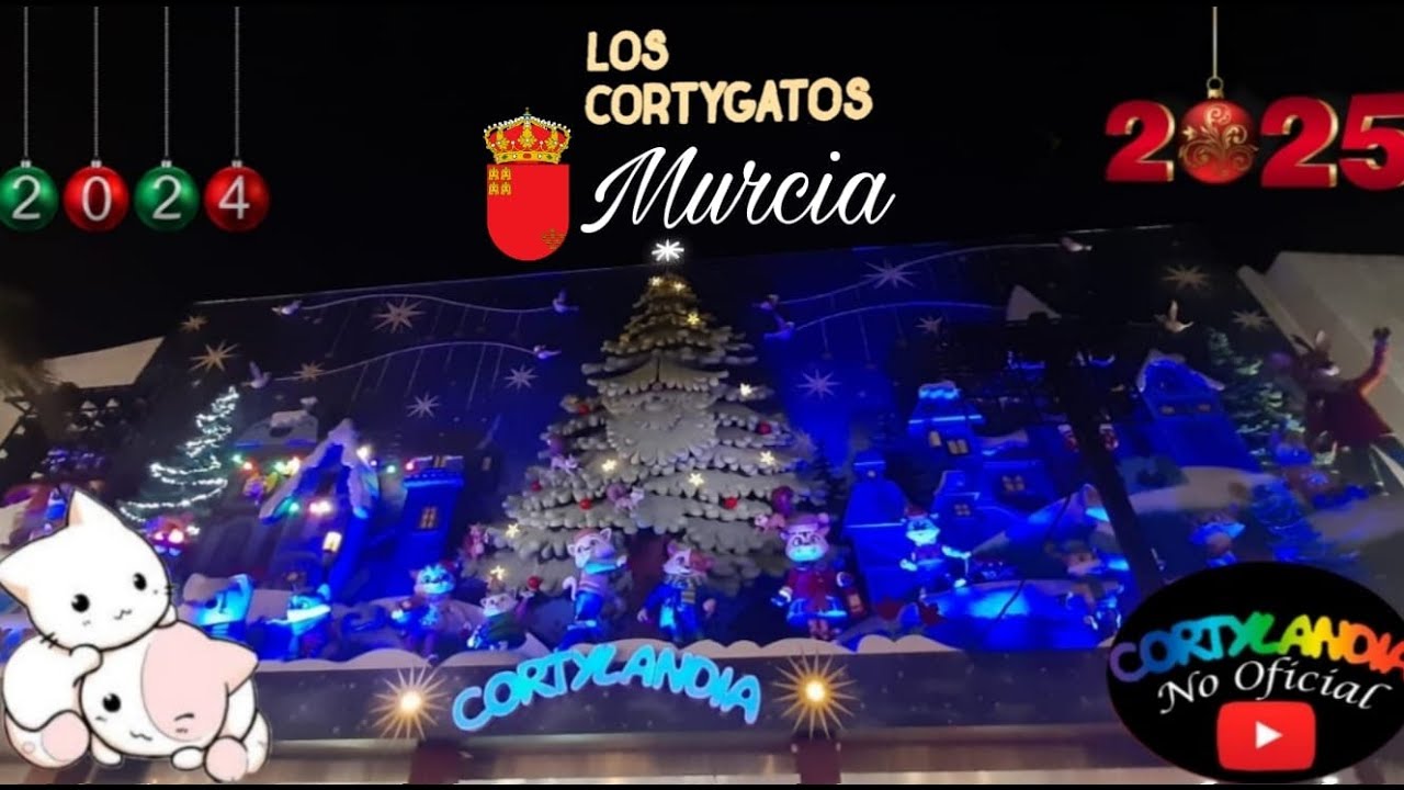 Cortylandia 2024/25 Murcia - Los cortygatos y sus amigos del bosque ponen el árbol