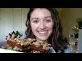 (ASMR) Easy No-Bake Dessert ♡ Chocolate Peanut Butter Oatmeal Bars