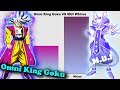 Omni king goku vs mui whirus  power levels