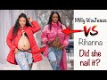 OMG 😳😳 CAN YOU TELL THEM APART???MILLY WAJESUS VS RIHANNA | OUR OFFICIAL ICONIC MATERNITY PHOTOSHOOT