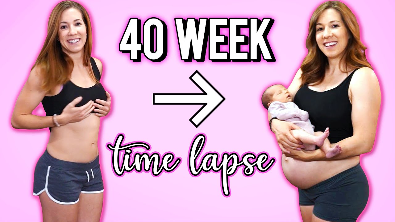 *Эмоциональный* видеоролик о 40-й неделе беременности!