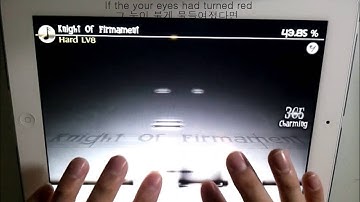 [Deemo] [Lv.8] Knight Of Firmament ☆100% +Lyrics - 웅차(WoongCha)