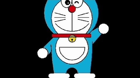 Draw Doraemon using python code | Doraemon  #shorts #programming