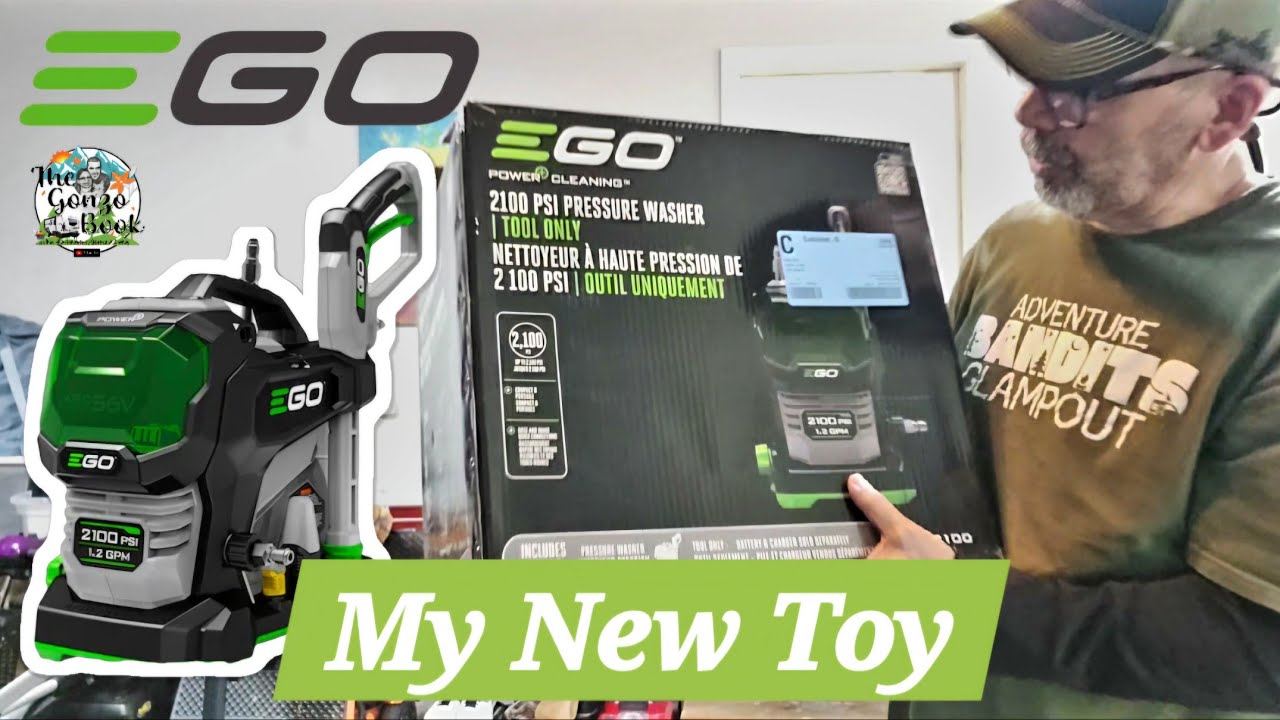 E03-26 EGO Pressure Wash, an unboxing. - YouTube
