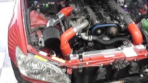 2JZGTE VVTI Twin Turbo Lexus IS300 STARTUP