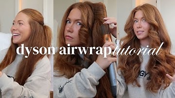 DYSON AIRWRAP TUTORIAL - Long Barrel & Flyaway Attachments