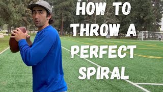 Watch This To THROW A PERFECT SPIRAL…