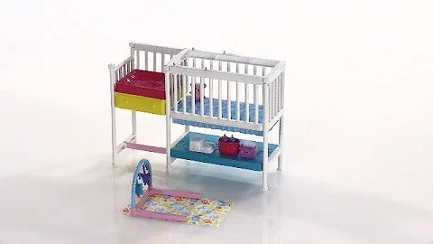 Barbie Skipper Babysitters Inc Nap ‘n' Nurture Nursery Dolls and Playset