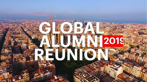 IESE Global Alumni Reunion 2019.  Envision the future. Innovation & responsibility.