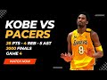 KOBE BRYANT’S EPIC PERFORMANCE VS PACERS (2000 FINALS) GAME 4 | NBADUELS