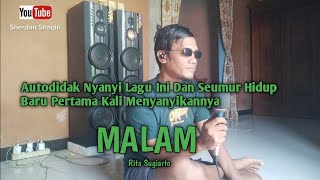 Download Lagu Malam - Rita Sugiarto ( Cover ) Dan Lirik Lagu Dangdut Koplo Klasik | By Sherdan Shaqiri MP3