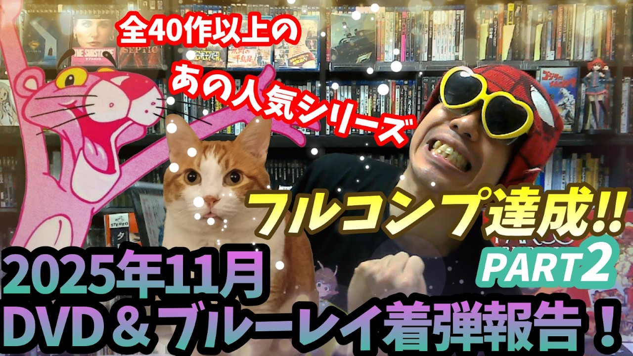 【2025年11 月】ラスボスGETで全40作位以上のあのシリーズを遂にフルコンプ！新たにコレクションに加わったDVD＆ブルーレイ紹介！PART2【着弾報告】【開封】【買ったもの紹介】