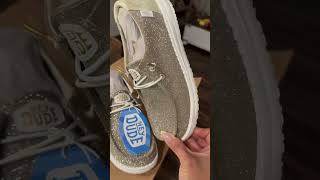 Famous The prettiest shoes! Hey Dude’s Wendy Metallic Sparkle #heydude #heydudeshoes #heydudes Net Worth
